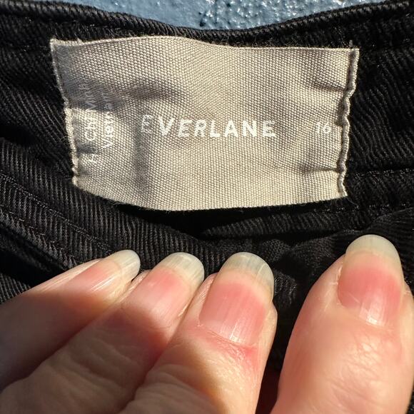 Everlane Size 16 Black Pants Comfy Casual Office Professional Everyday Capsule - Picture 3 of 8